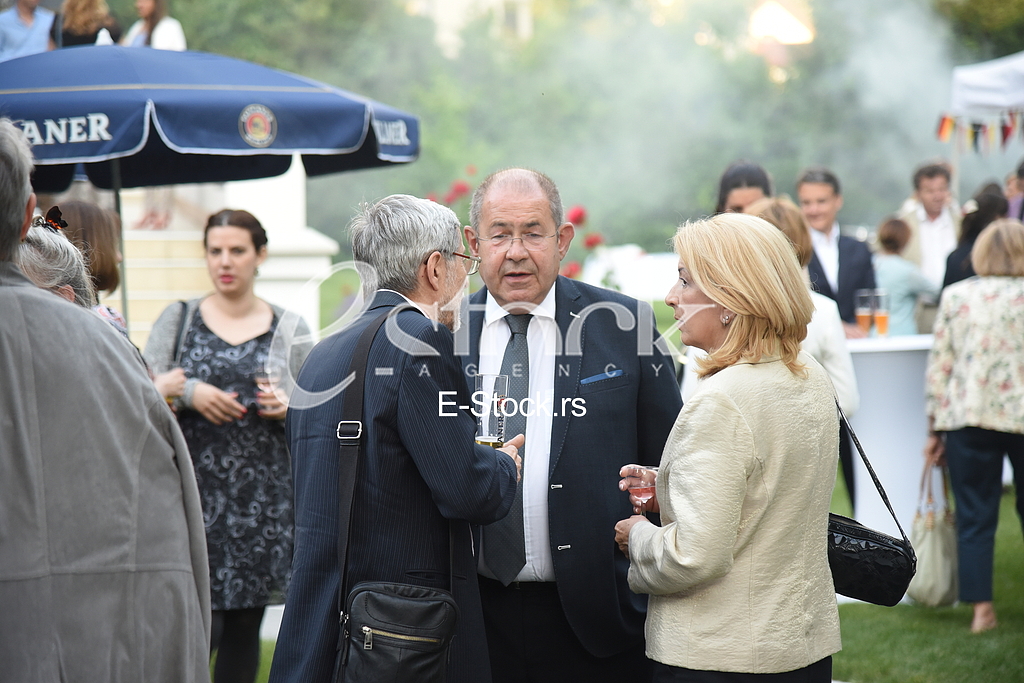 Summer party in the German embassy