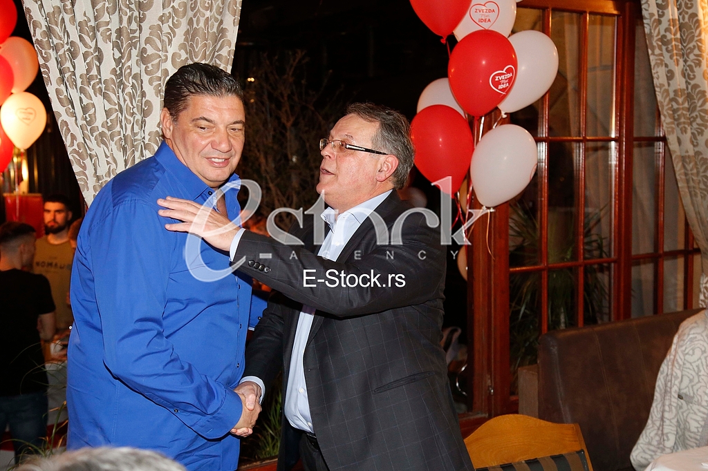 Miodrag Misko Raznatovic i Nebojsa Covic