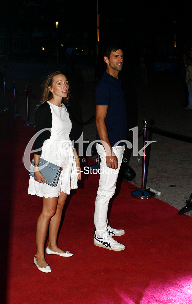 Novak i Jelena Djokovic - Izvan granica realnosti, premijera filma u kombant dvorani