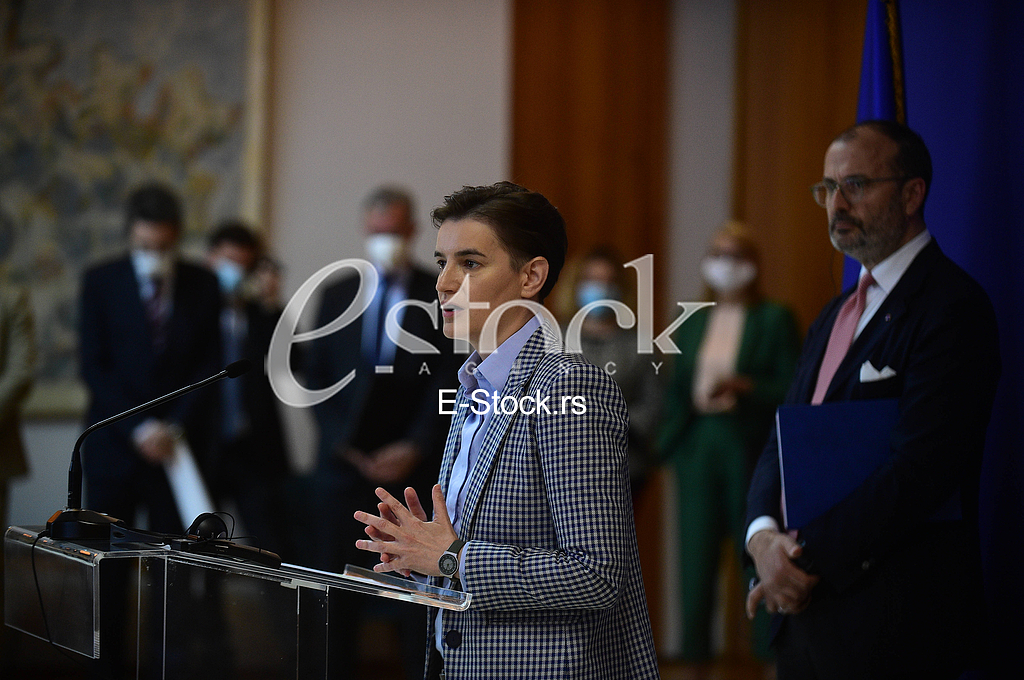 Ana Brnabic i Sem Fabrici