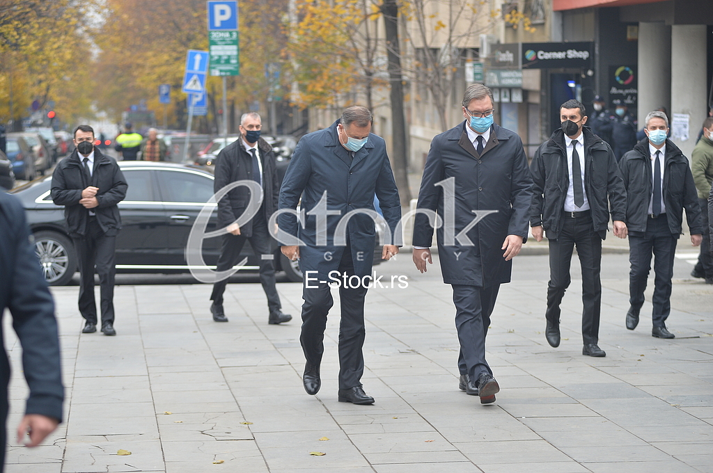 Milorad Dodik i Aleksandar Vucic