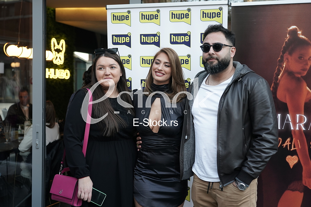 Aca Lukas, Marija Petrovic - Mara Carica, Sasa Nikolic Sasko. , promocija singla 