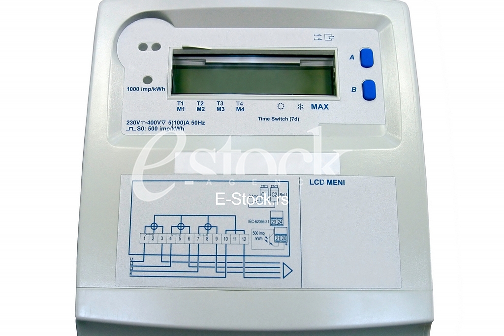 Digital electric meter
