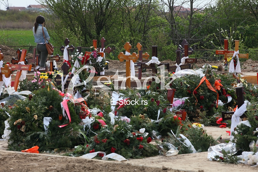 Bezanijan cemetery,Marinko Mazigai Serbian acter(1978-2016)His grave.