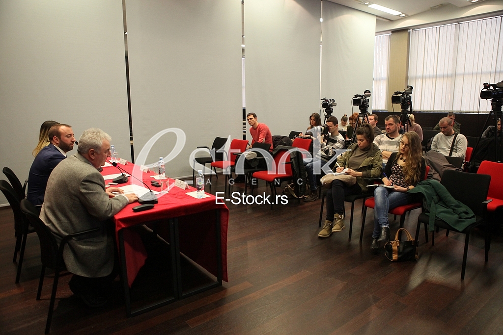 Press Conference,Municipality Vracar