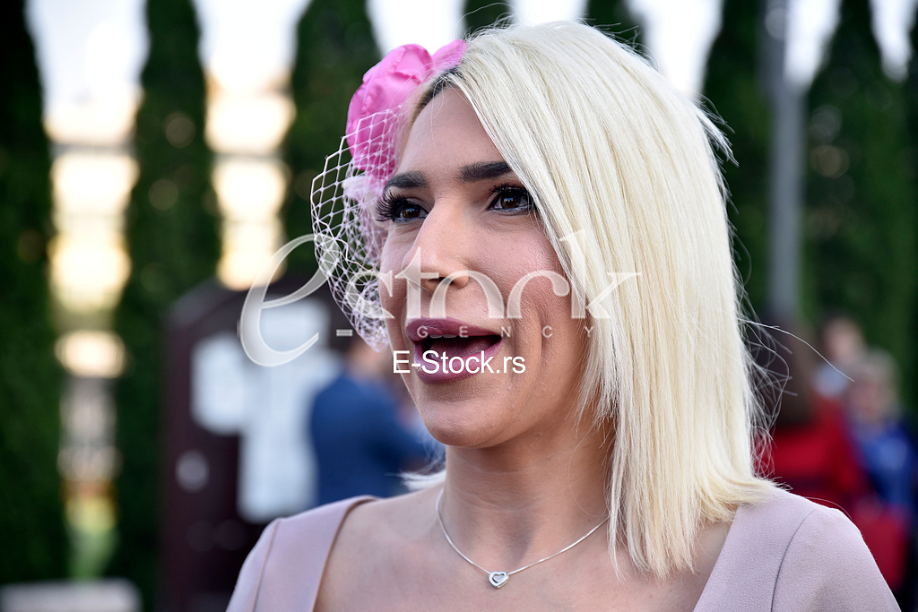 TV  Happy host Jovana Jeremic is baptizing her daughter Lea