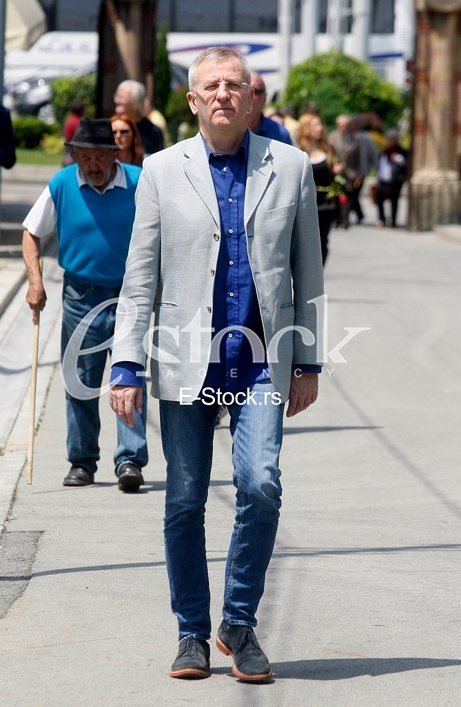 Funeral actor Velimir Bata Zivojinovic