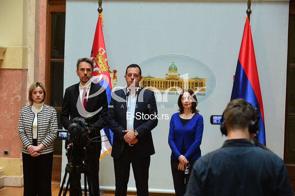 Hana Adrovic, Sasa Radulovic. Vojin Biljic i Branka Stamenkovic