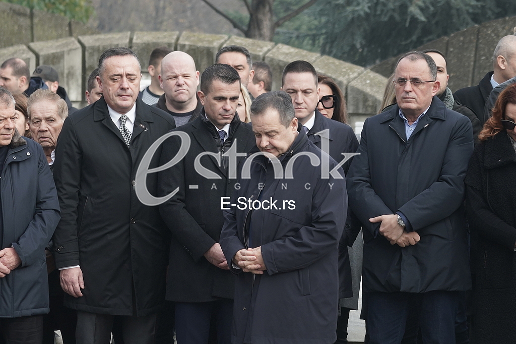 Novica Toncev, Aleksandar Antic, Ivica Dacic, Djordje Milicevic i Branko Ruzic