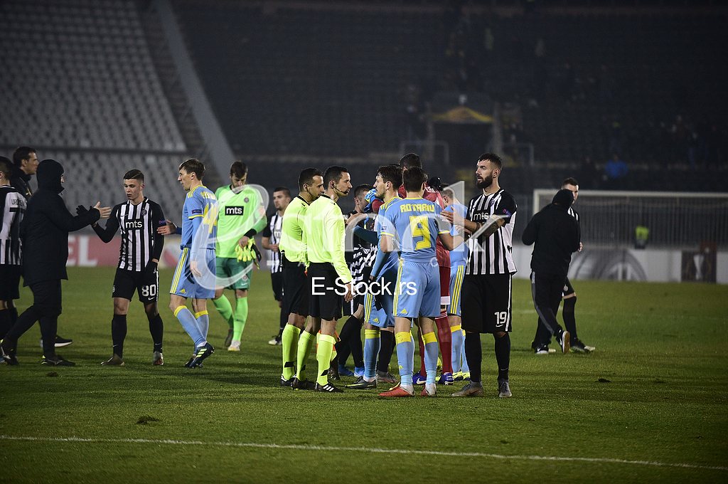 Partizan vs Astana