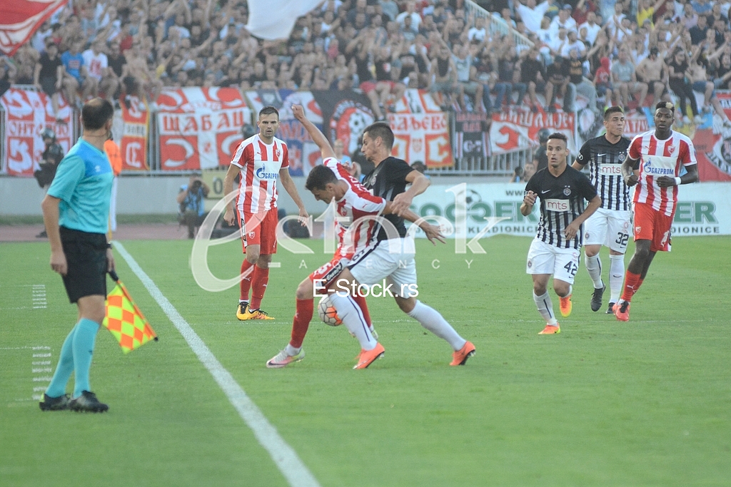 derby Red Star vs. Partisan, Partisan stadium