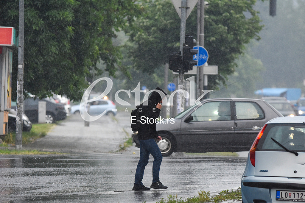 Nevreme kisa u Novom Sadu