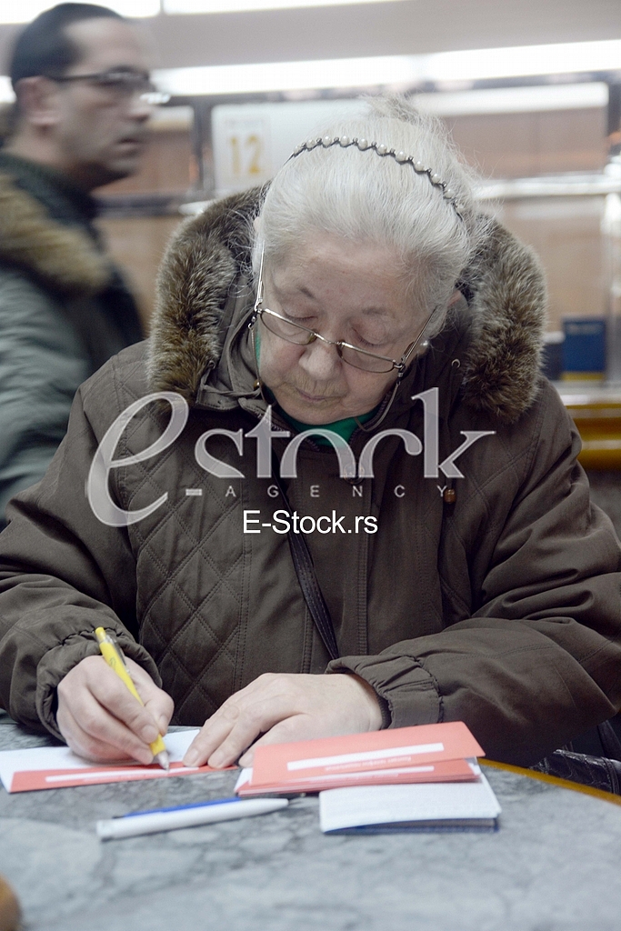 Playing giveaway and sending envelopes in the main post office. 