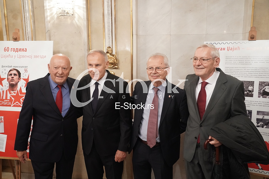 Dobrivoje Tanasijevic Dan Tana, Dragan Dzajic i Svetozar Mijailovic