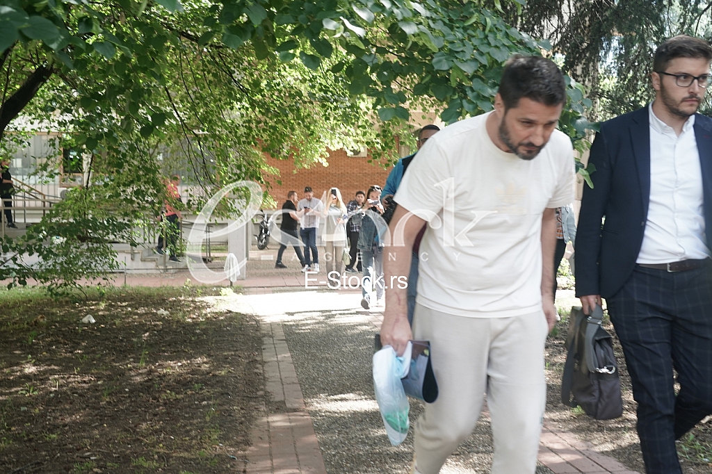 Marko Miljković odlazi sa sud