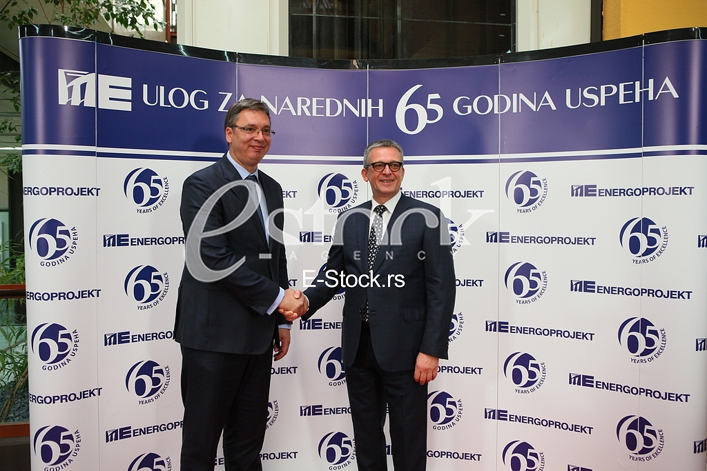 Celebrating the company ENERGOPROJEKT occasion of 65 years anniversary
