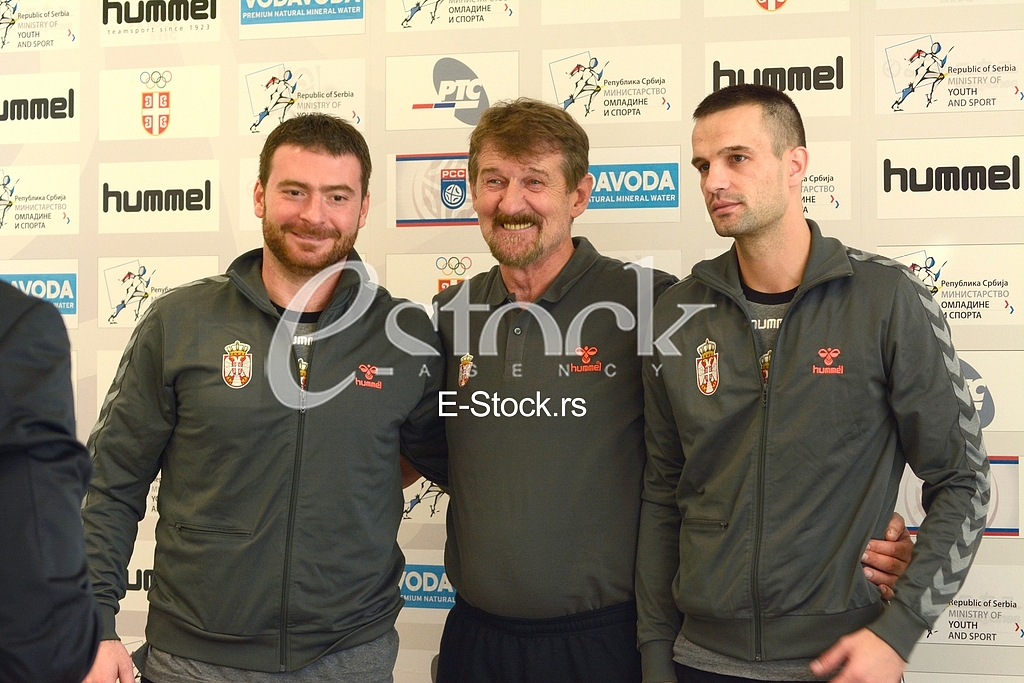press conference of Serbian Handball Federation