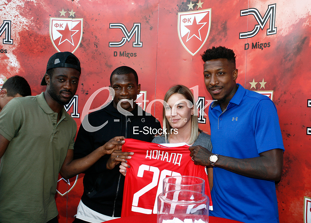 micel donald, fudbaler crvene zvezde