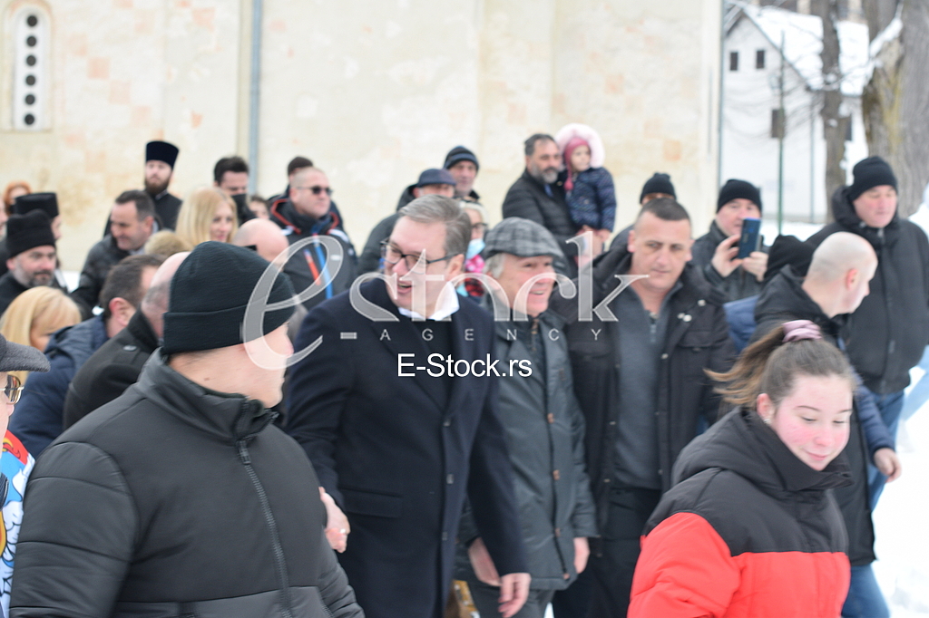 Predsednik u poseti u Priboju