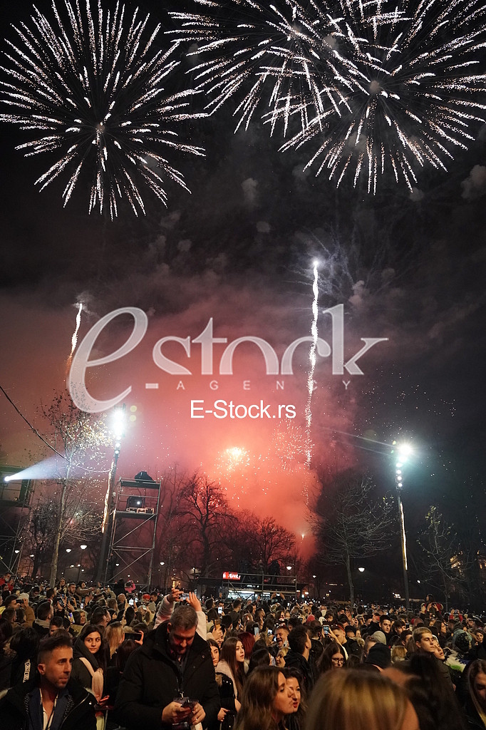 Vatromet  docek nove godine