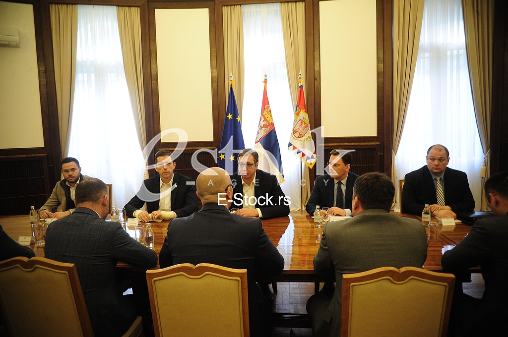 Marko Djuric, Aleksandar Vucic, Nikola Selakovic, Ivica Kojic