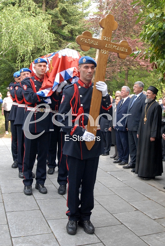 Transfer of the remains Queen Alexandra Karadjordjevic