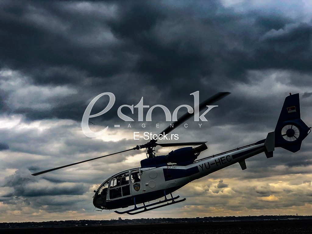 Police helicopter
