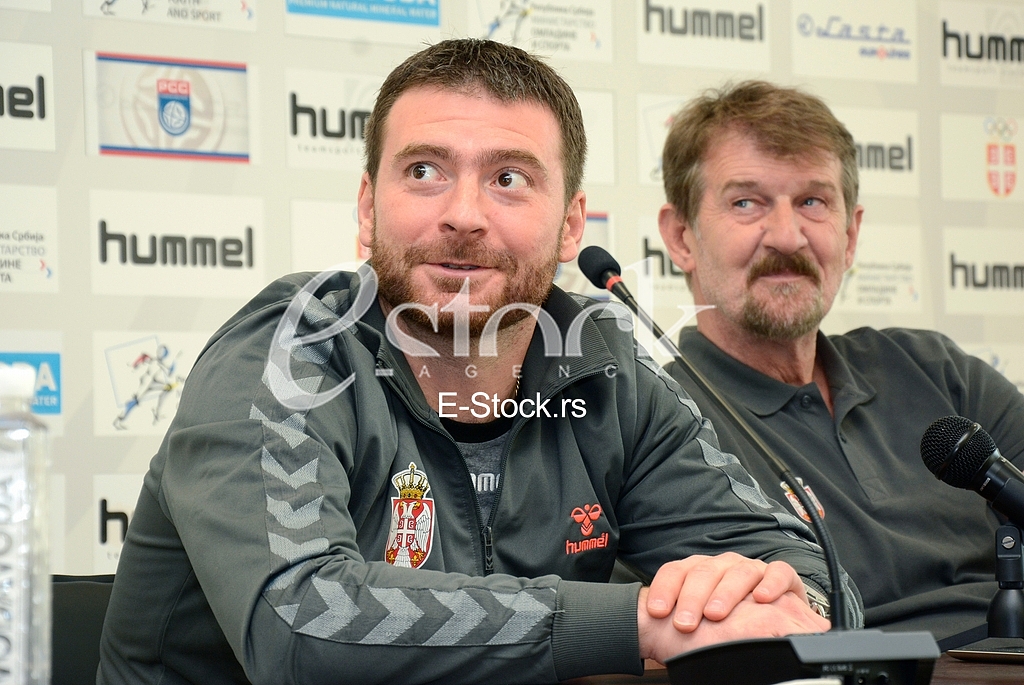 press conference of Serbian Handball Federation