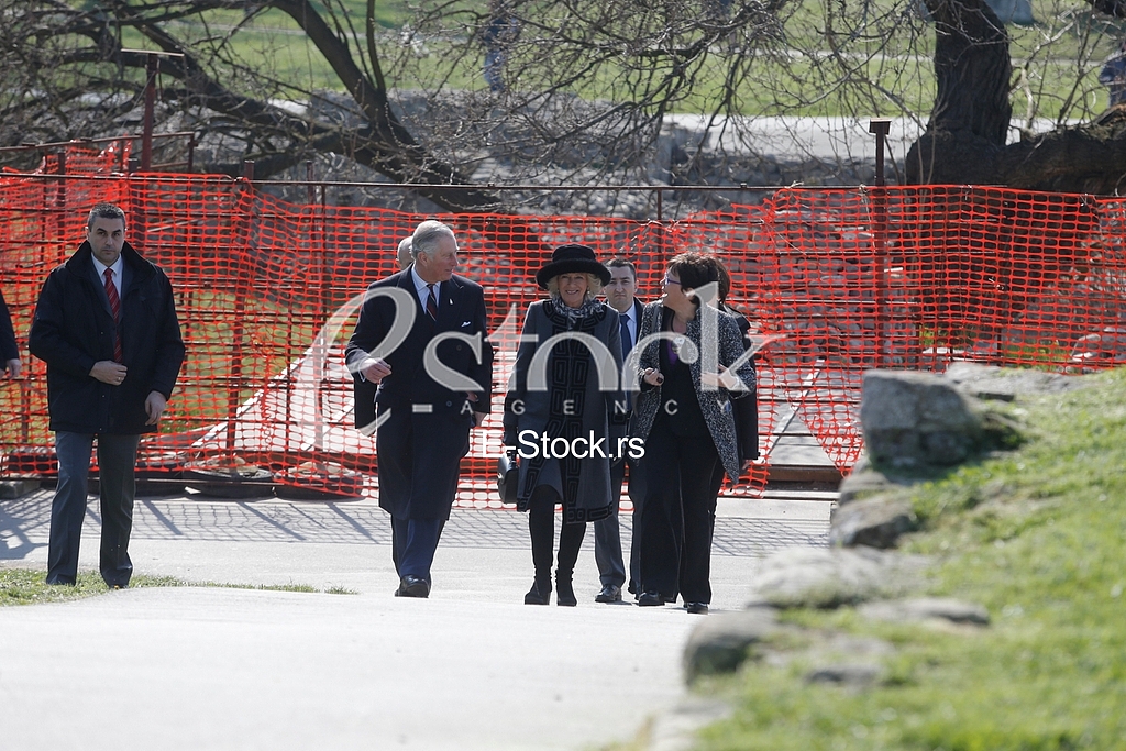Prince Charles and Camilla in Belgrade
