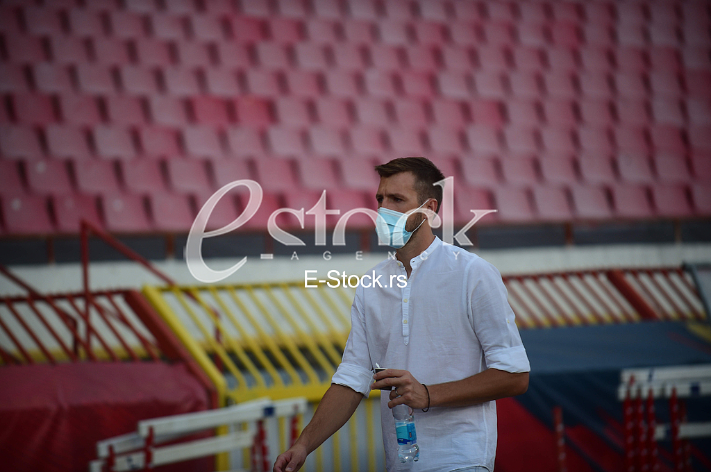 Milos Degenek Crvena zvezda vs Novi Pazar