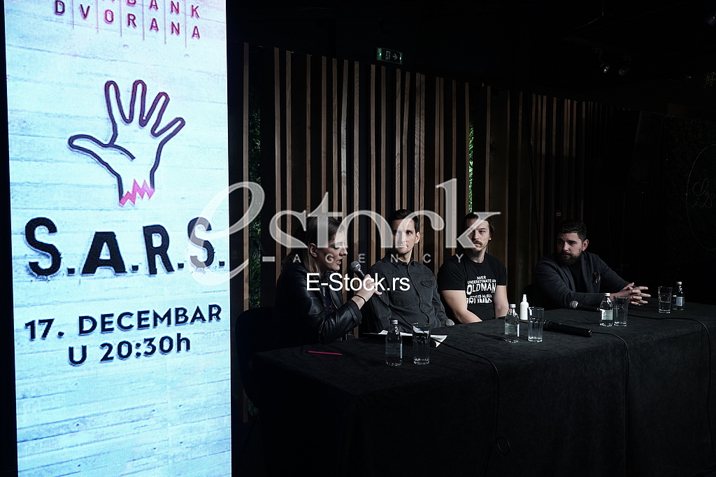 Sars najava koncert