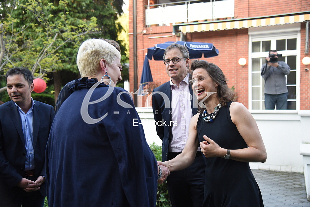 Summer party in the German embassy