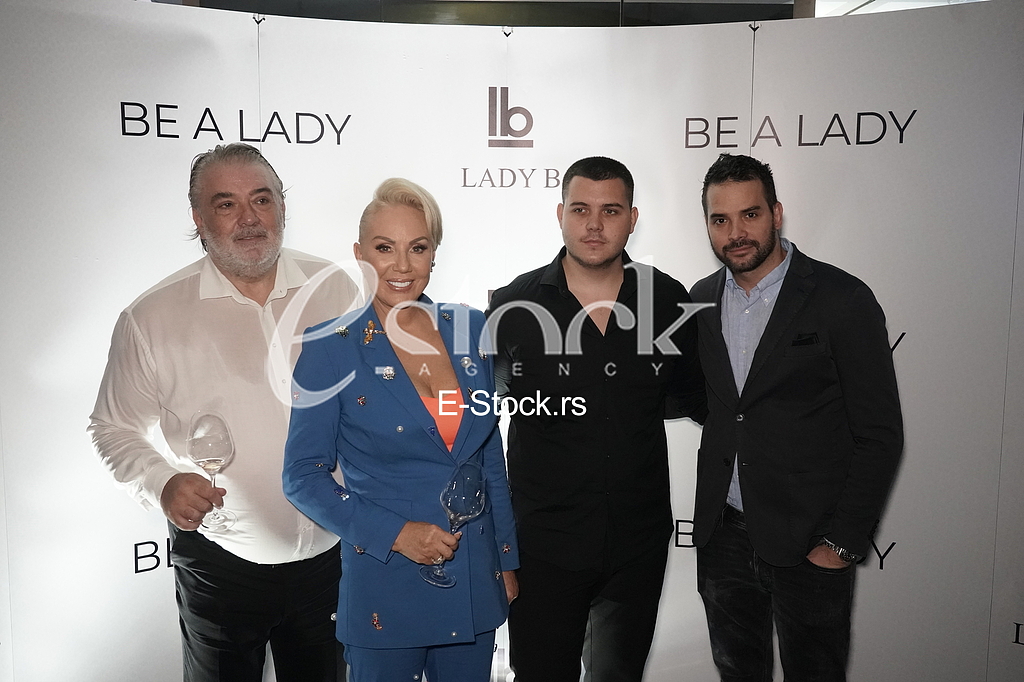 Slobodan Boba Zivojinovic, Lepa Brena, Viktor Zivojinovic i Filip Zivojinovic