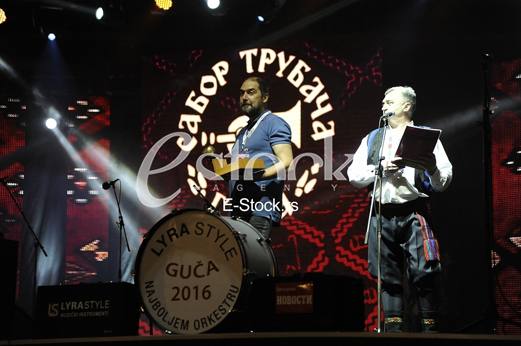 Trumpet festival in Guca
