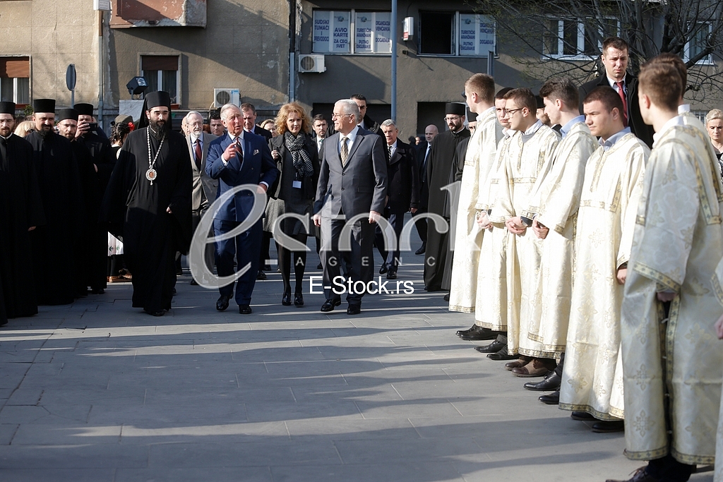 Prince Charles and Camilla in Belgrade