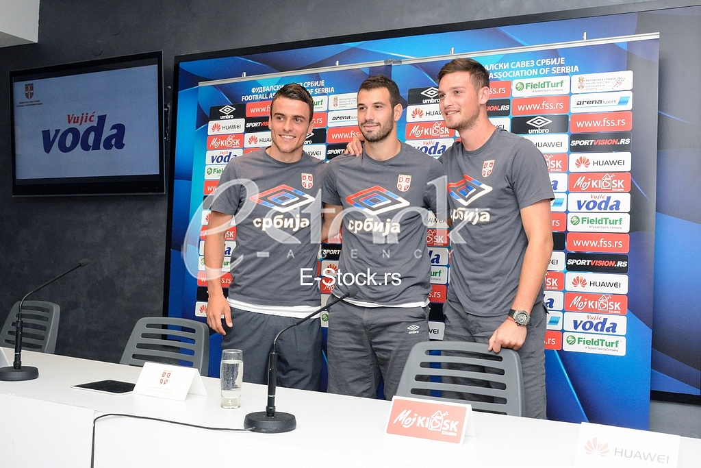 home of football, Stara Pazova Press conference