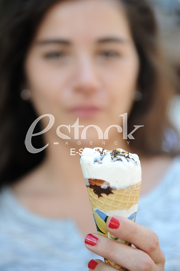 Ice cream on Belgrade streets