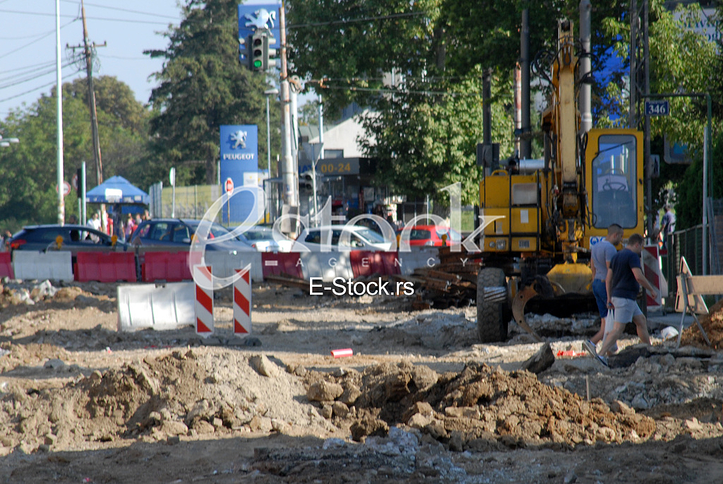 Reconstruction of the street Vojvode Stepe