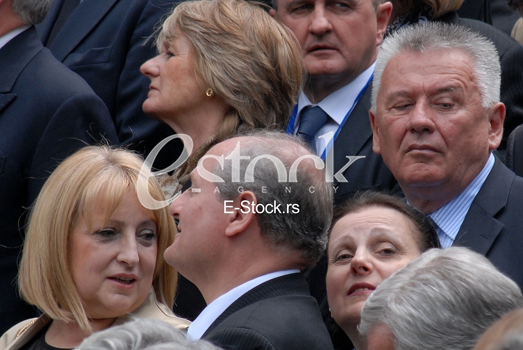 Burial of the remains of King Peter II Karadjordjevic