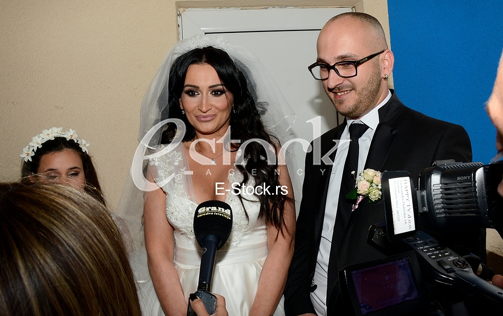 wedding of Andreana Cekic, club Inter hollywood