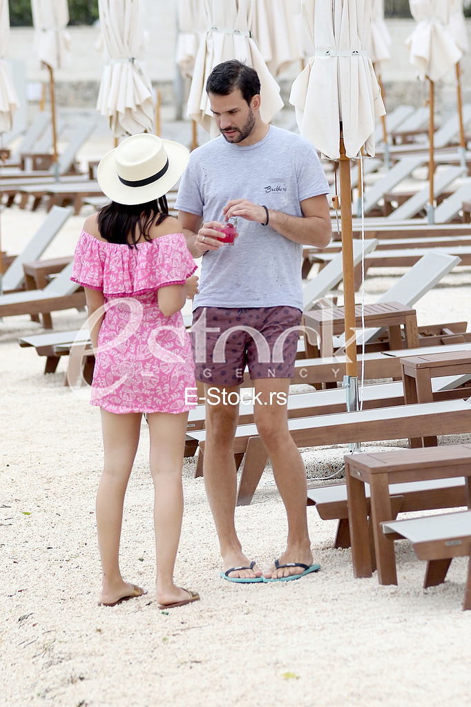 Filip Zivojinovic and Aleksandra Prijovic