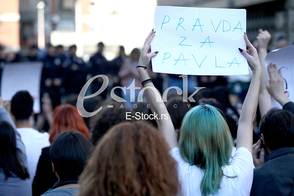 Protest ucenika Filoloske gimnazije