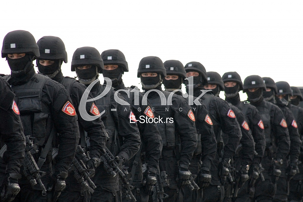 Serbian Police Special Forces Operators