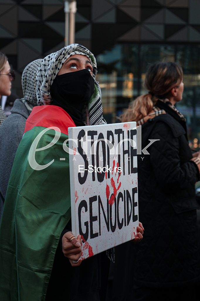 Protest podske Palestinskom narodu
