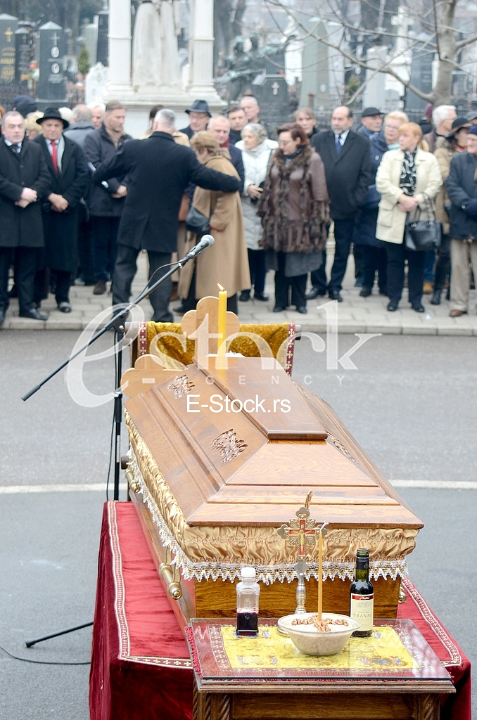 Burial of the remains Dimirija Tucovica