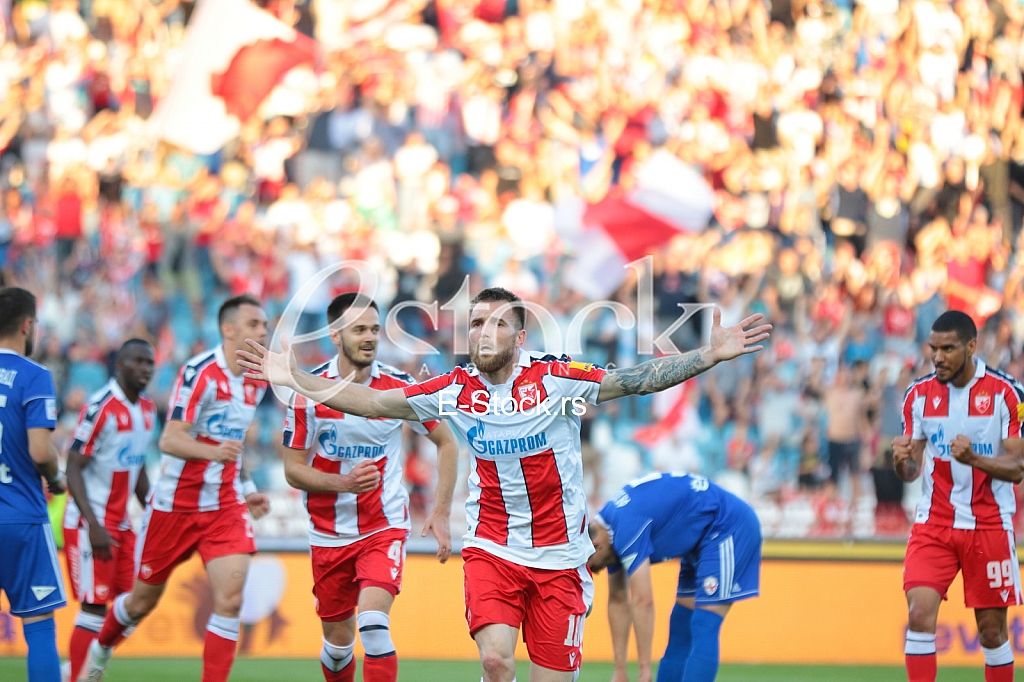 FUDBAL - PLAY OFF LingLong Superlige Srbije: Crvena Zvezda - Voždovac