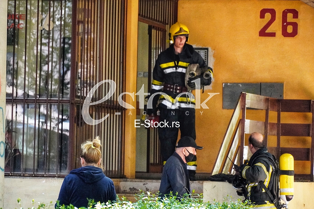 Pozar na Dorcolu