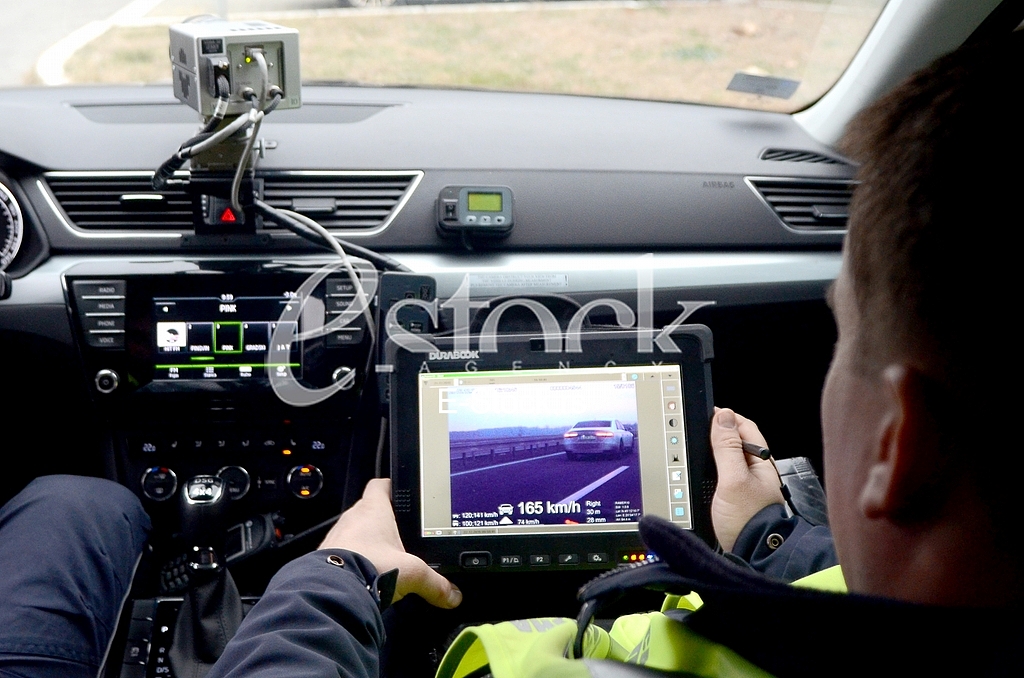 Police vehicle Presretac
