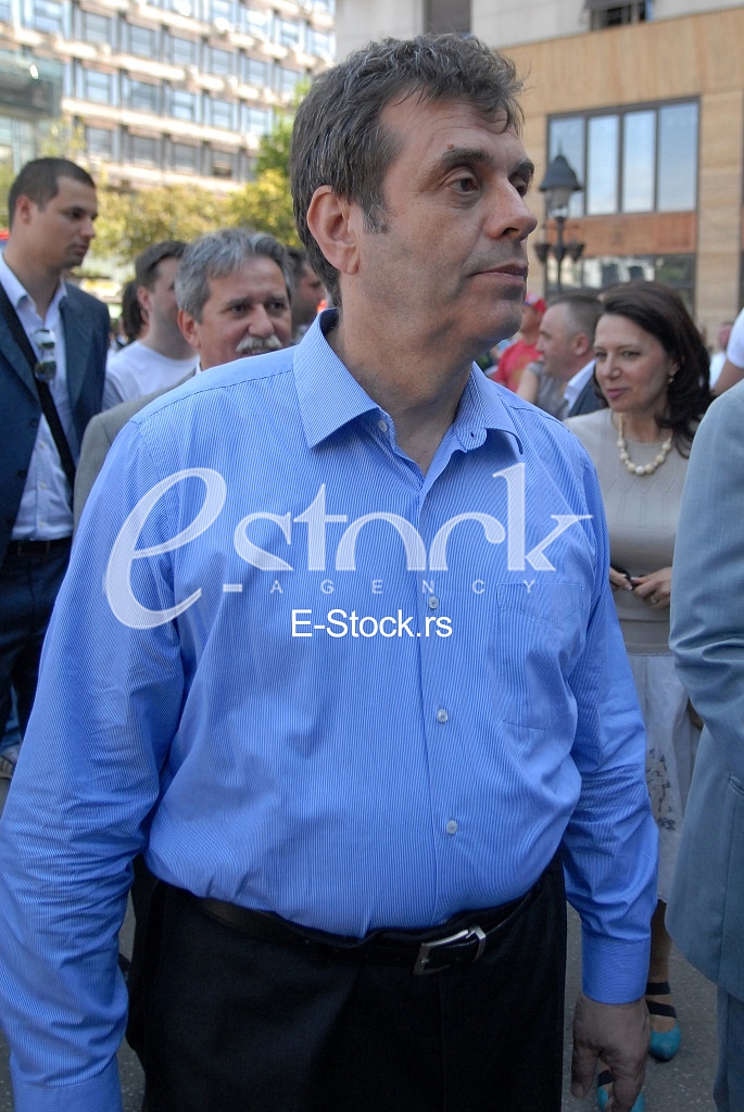 Protest gathering of Serbs 