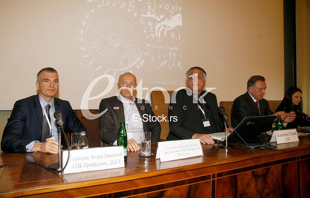 The first set of science, economy and society in Serbia